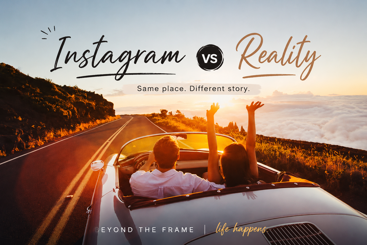 INSTAGRAM VS REALITY: WHAT TRAVEL PHOTOS DON'T SHOW YOU